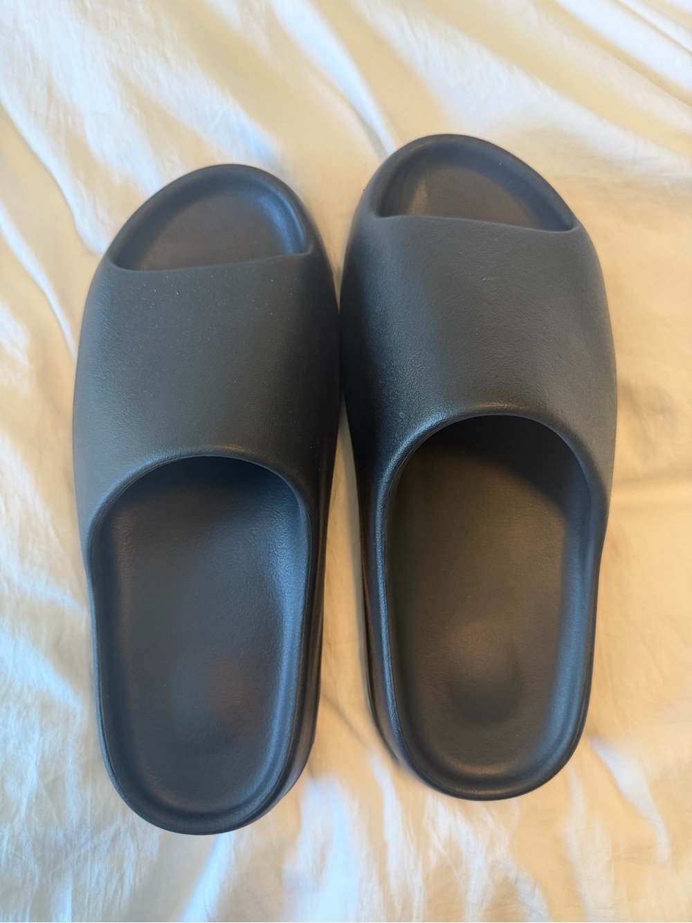 Yeezy Slide Sandals in Black